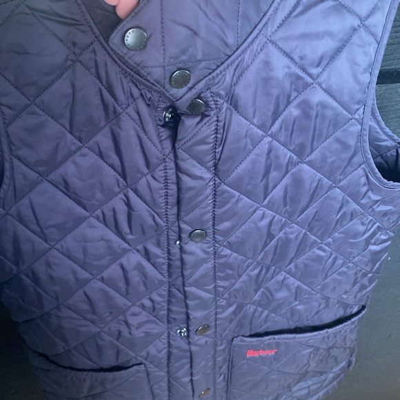 Barbour Boys, NWOT, Size 12/14, Quilted, Navy Vest - Picture 8 of 8